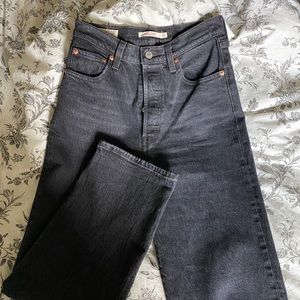 LEVIS ribcage straight